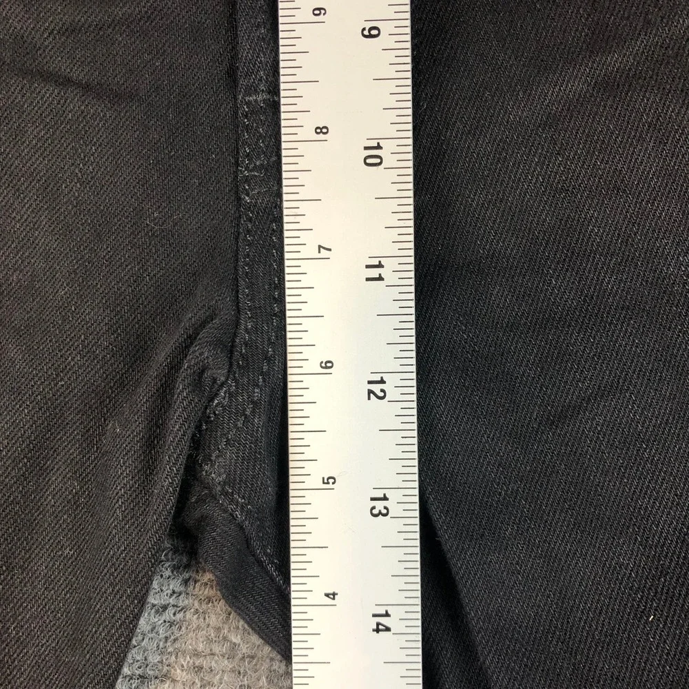 Levi's 501‎ Black Jeans Mens W40 L32 Button Fly Straight Leg Denim Pants